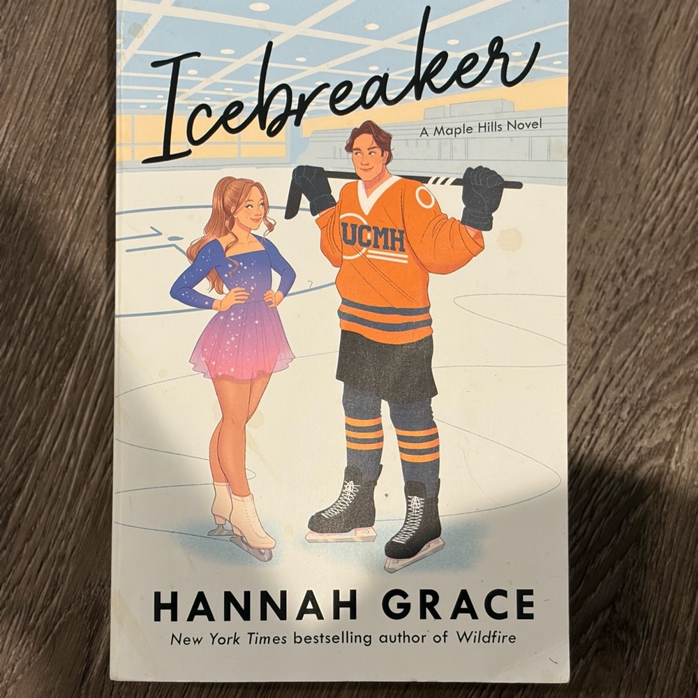Icebreaker Ice Breaker book by Hannah Grace - Illustrated Softcover Novel